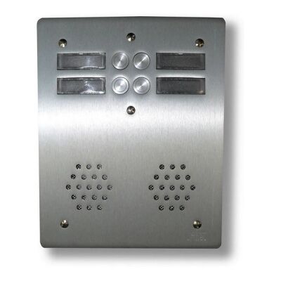 URMET Tlačítkový panel AV2004P 4 tl. URMET Tlačítkový panel AV2004P 4 tl.