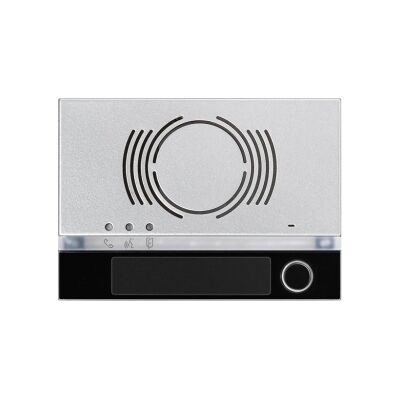 Kryt audio modulu s 1 tlačítkem černý Urmet Alpha 1168/131 Kryt audio modulu s 1 tlačítkem černý Urmet Alpha 1168/131
