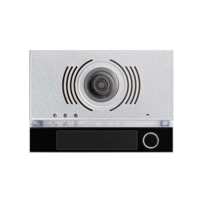 Kryt audio/video modulu s 1 tlačítkem černý Urmet Alpha 1168/141 Kryt audio/video modulu s 1 tlačítkem černý Urmet Alpha 1168/141