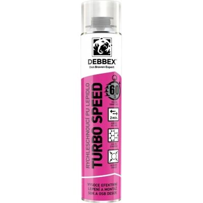 Den Braven DEBBEX rychleschnoucí PU lepidlo Turbo Speed 750ml 40302EXP Den Braven DEBBEX rychleschnoucí PU lepidlo Turbo Speed 750ml 40302EXP