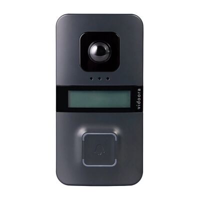 Grothe Vstupní panel Urmet Vidoora 75405 s kamerou 1 tlačítko Wifi antracit Grothe Vstupní panel Urmet Vidoora 75405 s kamerou 1 tlačítko Wifi antracit