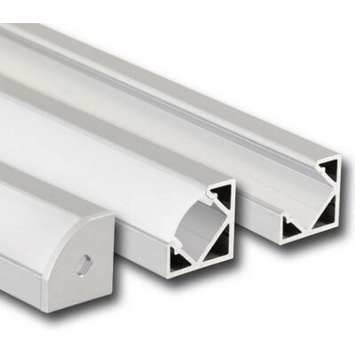 Rohový hliníkový profil McLED RT 19x19mm s mléčným difuzorem 2m ML-761.054.02.2 Rohový hliníkový profil McLED RT 19x19mm s mléčným difuzorem 2m ML-761.054.02.2