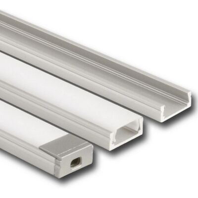 Přisazený hliníkový profil McLED PG 15x7mm s mléčným difuzorem 1m ML-761.001.02.1 Přisazený hliníkový profil McLED PG 15x7mm s mléčným difuzorem 1m ML-761.001.02.1