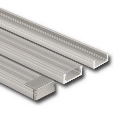 Přisazený hliníkový profil McLED PG 15x7mm s čirým difuzorem 1m ML-761.003.02.1 Přisazený hliníkový profil McLED PG 15x7mm s čirým difuzorem 1m ML-761.003.02.1