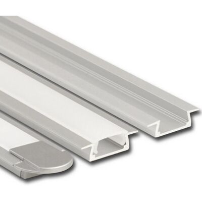 Vestavný hliníkový profil McLED VR 22x7mm s mléčným difuzorem 2m ML-761.024.02.2 Vestavný hliníkový profil McLED VR 22x7mm s mléčným difuzorem 2m ML-761.024.02.2