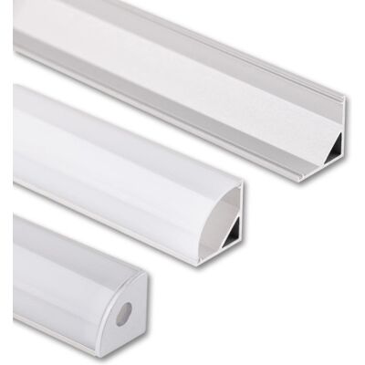 Rohový hliníkový profil McLED RS2 16x16mm s mléčným difuzorem 1m ML-761.041.74.1 Rohový hliníkový profil McLED RS2 16x16mm s mléčným difuzorem 1m ML-761.041.74.1