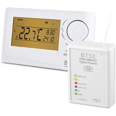 Bezdrátový termostat ELEKTROBOCK BT52 (BPT52) OpenTherm OT+ Bezdrátový termostat ELEKTROBOCK BT52 (BPT52) OpenTherm OT+