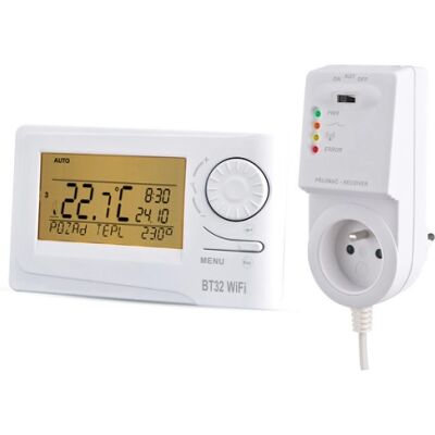 Bezdrátový termostat s WiFi modulem ELEKTROBOCK BT32 WiFi Bezdrátový termostat s WiFi modulem ELEKTROBOCK BT32 WiFi