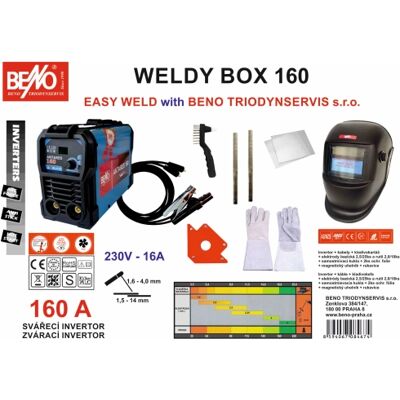 Svářecí invertor Beno WELDY BOX 160 Svářecí invertor Beno WELDY BOX 160