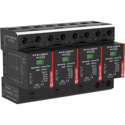 SALTEK Svodič přepětí FLP-B+C MAXI VS/4 (TN-S) SALTEK Svodič přepětí FLP-B+C MAXI VS/4 (TN-S)