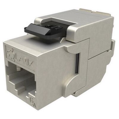 Konektor keystone Solarix SXKJ-10G-STP-BK-SA Cat.6A STP RJ45 Konektor keystone Solarix SXKJ-10G-STP-BK-SA Cat.6A STP RJ45
