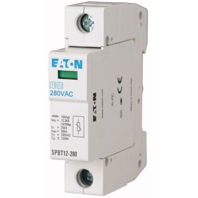 Eaton SPBT12-280/1 Přepěťová ochrana - T1+T2 - 280V AC Eaton SPBT12-280/1 Přepěťová ochrana - T1+T2 - 280V AC
