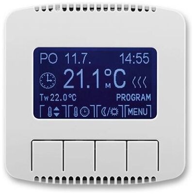 ABB Tango termostat pokojový šedá 3292A-A10301 S programovatelný ABB Tango termostat pokojový šedá 3292A-A10301 S programovatelný