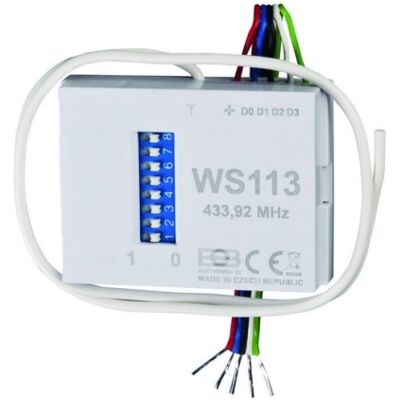 Vysílač pod vypínač k bezdrátovým zvonkům ELEKTROBOCK WS113 Vysílač pod vypínač k bezdrátovým zvonkům ELEKTROBOCK WS113