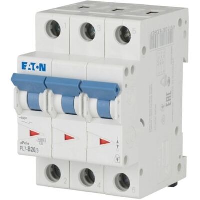 Jistič EATON PL7-B20/3 20A 263390 Jistič EATON PL7-B20/3 20A 263390