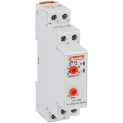 Hladinové relé LOVATO LVM25 24-240VAC/DC Hladinové relé LOVATO LVM25 24-240VAC/DC