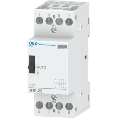 Instalační stykač OEZ RSI-25-40-A230-M 25A Instalační stykač OEZ RSI-25-40-A230-M 25A