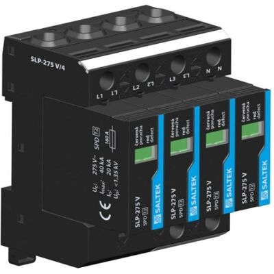 SALTEK Svodič přepětí SLP-275 V/4 SALTEK Svodič přepětí SLP-275 V/4