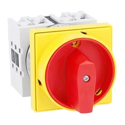 Vačkový spínač LOVATO GX3210U25 32A/3P červená páčka 0/1 Vačkový spínač LOVATO GX3210U25 32A/3P červená páčka 0/1