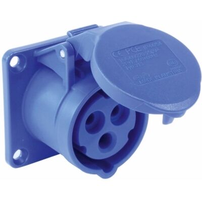 Embase - p17 samice 32A jednofázový 240V - IP44 - Socket Embase - p17 samice 32A jednofázový 240V - IP44 - Socket
