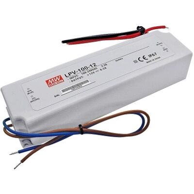 Napájecí zdroj MEAN WELL pro LED 12VDC 100W LPV-100-12 Napájecí zdroj MEAN WELL pro LED 12VDC 100W LPV-100-12