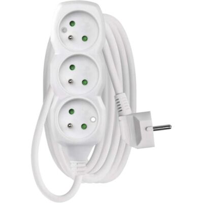 Prodlužovací kabel EMOS 3m/3zásuvky bílá P0313 1902030300 Prodlužovací kabel EMOS 3m/3zásuvky bílá P0313 1902030300