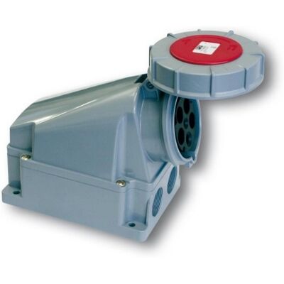 Zásuvka nástěnná PCE 134-6 63A/4P/400V IP67 Power Twist Zásuvka nástěnná PCE 134-6 63A/4P/400V IP67 Power Twist