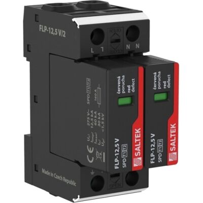 SALTEK Svodič přepětí FLP-12,5 V/2 (TN-S) SALTEK Svodič přepětí FLP-12,5 V/2 (TN-S)