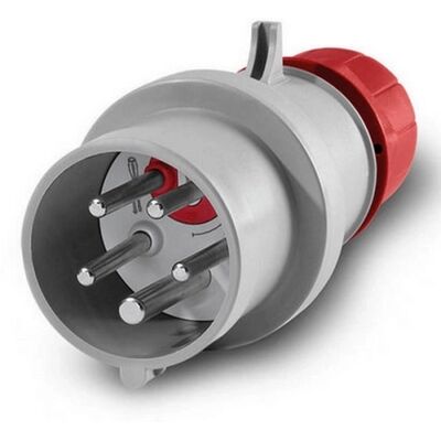 Vidlice SCAME 32A/5P 400V IP44 OPTIMA 213.3237RV se změnou fáze Vidlice SCAME 32A/5P 400V IP44 OPTIMA 213.3237RV se změnou fáze