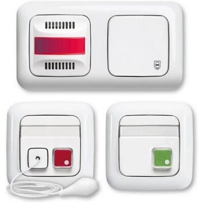 ABB Reflex sada pro nouzovou signalizaci alpská bílá 3280B-C10001 B ABB Reflex sada pro nouzovou signalizaci alpská bílá 3280B-C10001 B