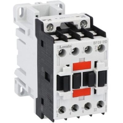 Stykač 3P+1V 9A(AC3) 24VDC LOVATO BF0901D024 Stykač 3P+1V 9A(AC3) 24VDC LOVATO BF0901D024