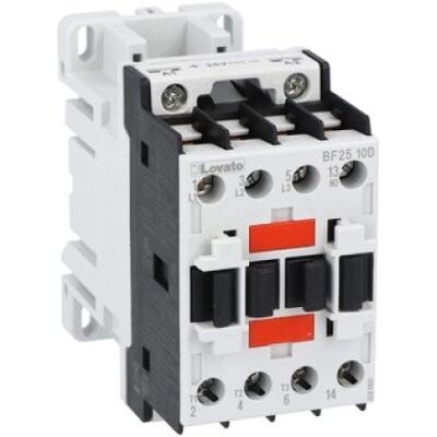 Stykač 3P+1Z 25A(AC3) 24VDC LOVATO BF2510D024 Stykač 3P+1Z 25A(AC3) 24VDC LOVATO BF2510D024