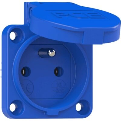 PC Electric 108-0b IP54 Modrý uzemňovací zásuvka PC Electric 108-0b IP54 Modrý uzemňovací zásuvka