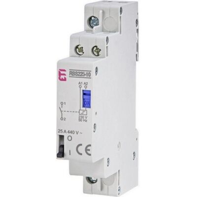 Impulzní relé (bistabilní spínač) ETI RBS225-10-230V AC 1NO 25A 002464101 Impulzní relé (bistabilní spínač) ETI RBS225-10-230V AC 1NO 25A 002464101