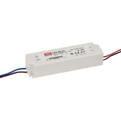 Napájecí zdroj MEAN WELL pro LED 24VDC 35W LPV-35-24 Napájecí zdroj MEAN WELL pro LED 24VDC 35W LPV-35-24