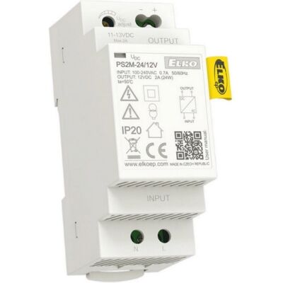 Napájecí zdroj spínaný 12VDC 24W ELKO EP PS2M-24/12V Napájecí zdroj spínaný 12VDC 24W ELKO EP PS2M-24/12V