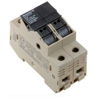 Weidmüller Pojistkový spojovací blok - 36mm - Béžový Weidmüller Pojistkový spojovací blok - 36mm - Béžový