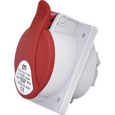 Zásuvka vestavná ETI EE 3253 32A/400V/5P IP54 004482081 Zásuvka vestavná ETI EE 3253 32A/400V/5P IP54 004482081