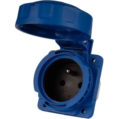 Zásuvka vestavná ETI EEH 16 16A/230V IP67 004482125 Zásuvka vestavná ETI EEH 16 16A/230V IP67 004482125