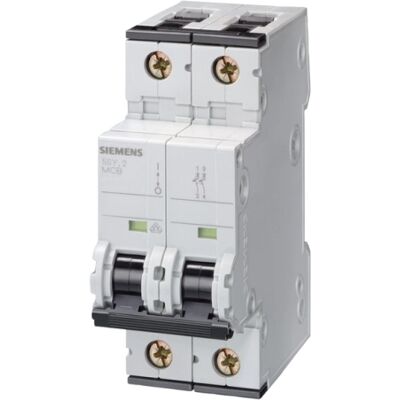 Jistič Siemens 2P 32A Typ C - Montáž na DIN lištu Jistič Siemens 2P 32A Typ C - Montáž na DIN lištu