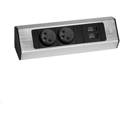 Bachmann - CASIA 2 932.003 - 2x FR zásuvky - Power strip Bachmann - CASIA 2 932.003 - 2x FR zásuvky - Power strip