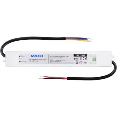 LED napájecí zdroj McLED 24VDC 1,25A 30W ML-732.104.39.1 LED napájecí zdroj McLED 24VDC 1,25A 30W ML-732.104.39.1