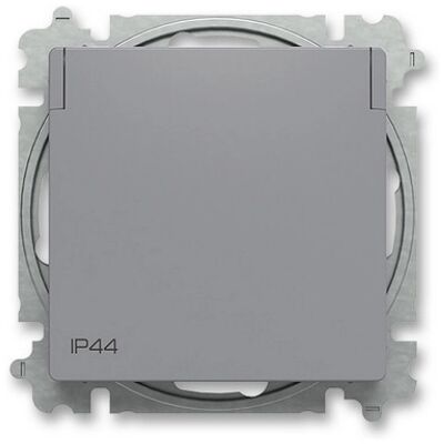 ABB Zoni zásuvka IP44 šedá 6619T-A06995 241 s clonkami 2CHT196995A6241 ABB Zoni zásuvka IP44 šedá 6619T-A06995 241 s clonkami 2CHT196995A6241