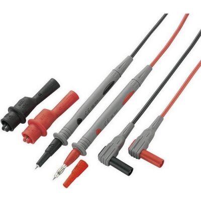 Sada bezpečnostních měřicích kabelů a hrotů VOLTCRAFT MS-2 10A krokodýlky 1,2m 3087923 108491 Sada bezpečnostních měřicích kabelů a hrotů VOLTCRAFT MS-2 10A krokodýlky 1,2m 3087923 108491