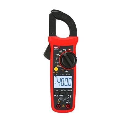 Klešťový multimetr Uni-T UT202R - 400A AC, 600V DC/AC, Teplota Klešťový multimetr Uni-T UT202R - 400A AC, 600V DC/AC, Teplota