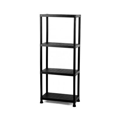 Regál plastový IGOTREND 60x30x138cm černý 4 police Regál plastový IGOTREND 60x30x138cm černý 4 police