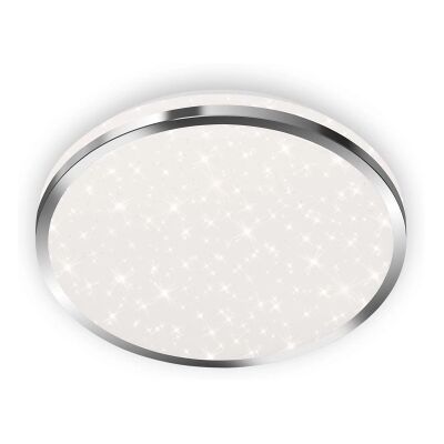 Stropní LED svítidlo hvězdné nebe BRILONER průměr 28cm 12W IP44 chrom 3403018 Stropní LED svítidlo hvězdné nebe BRILONER průměr 28cm 12W IP44 chrom 3403018