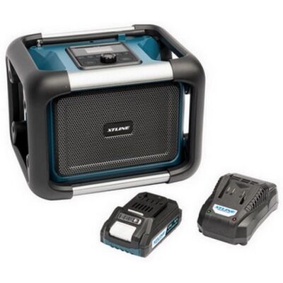 Aku rádio 18V + baterie 2Ah + nabíječka 2.4A XTline XT102799-1B2 Aku rádio 18V + baterie 2Ah + nabíječka 2.4A XTline XT102799-1B2
