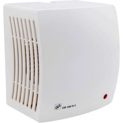 Radiální koupelnový ventilátor se zpětnou klapkou a časovým doběhem Soler & Palau EB 100 N T Radiální koupelnový ventilátor se zpětnou klapkou a časovým doběhem Soler & Palau EB 100 N T