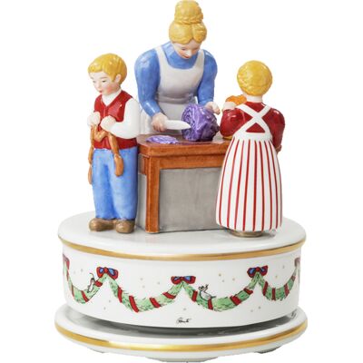 Rosenthal Vánoční hrací skříňka, Vánoční hostina, Ø 11,5 cm 02451-725443-27411 Rosenthal Vánoční hrací skříňka, Vánoční hostina, Ø 11,5 cm 02451-725443-27411